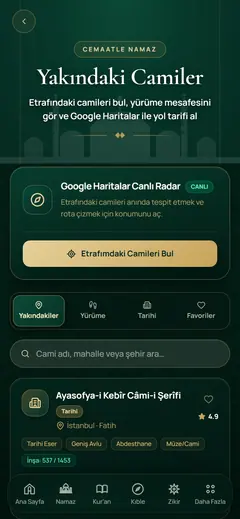 Yakındaki Camiler