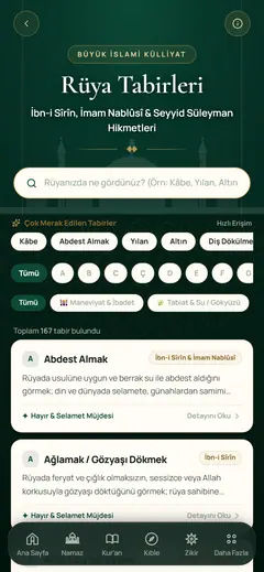 Rüya Tabirleri