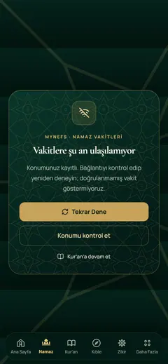 Namaz Vakitleri